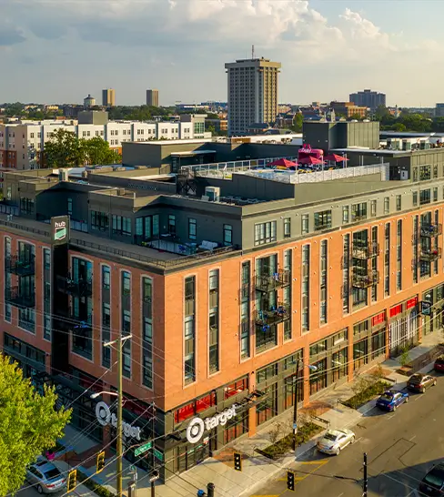 exterior of Hub Lexington Upper